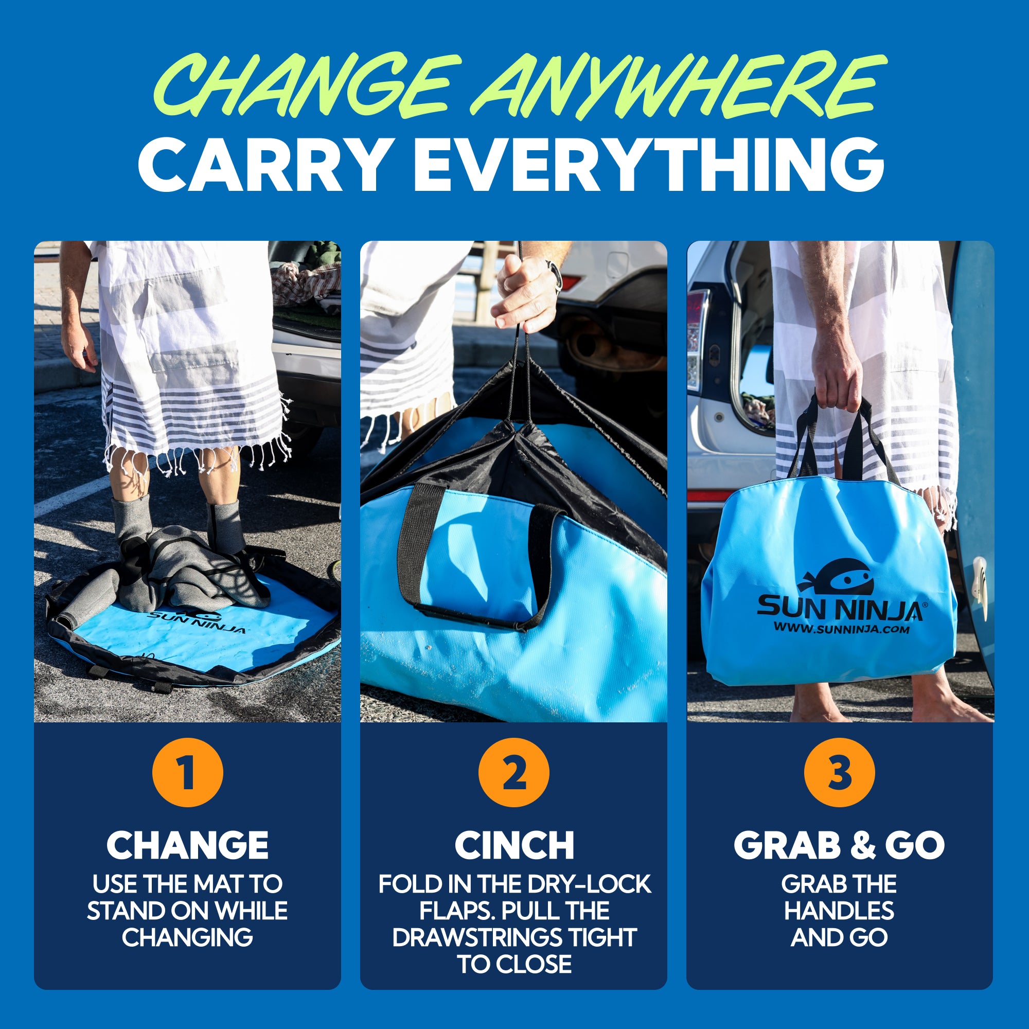 Wetsuit Changing Mat