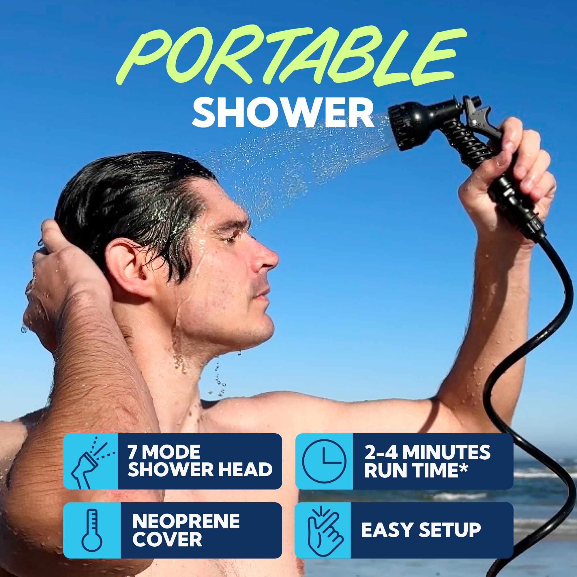 Portable Shower - 8 Litre