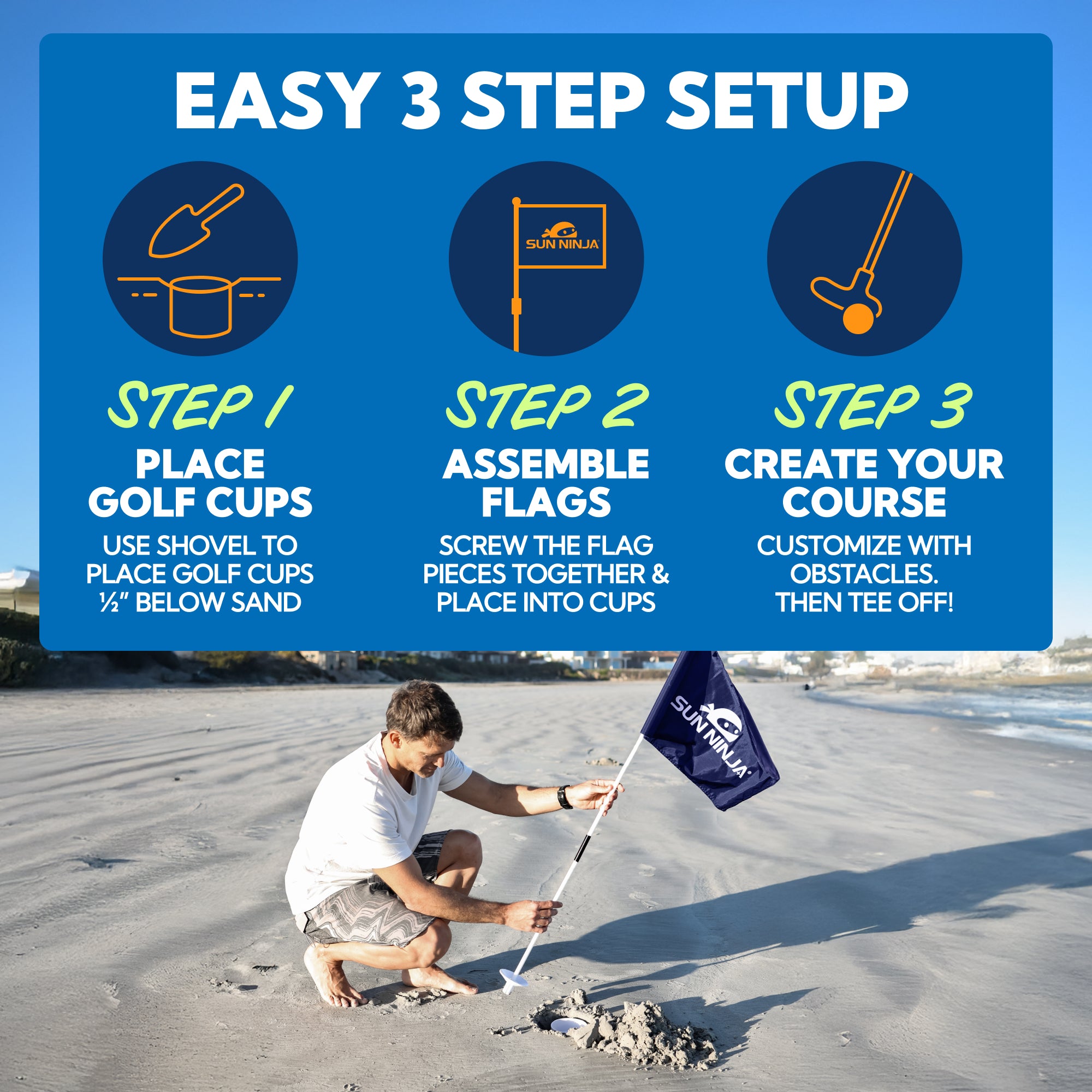 Beach Golf Set