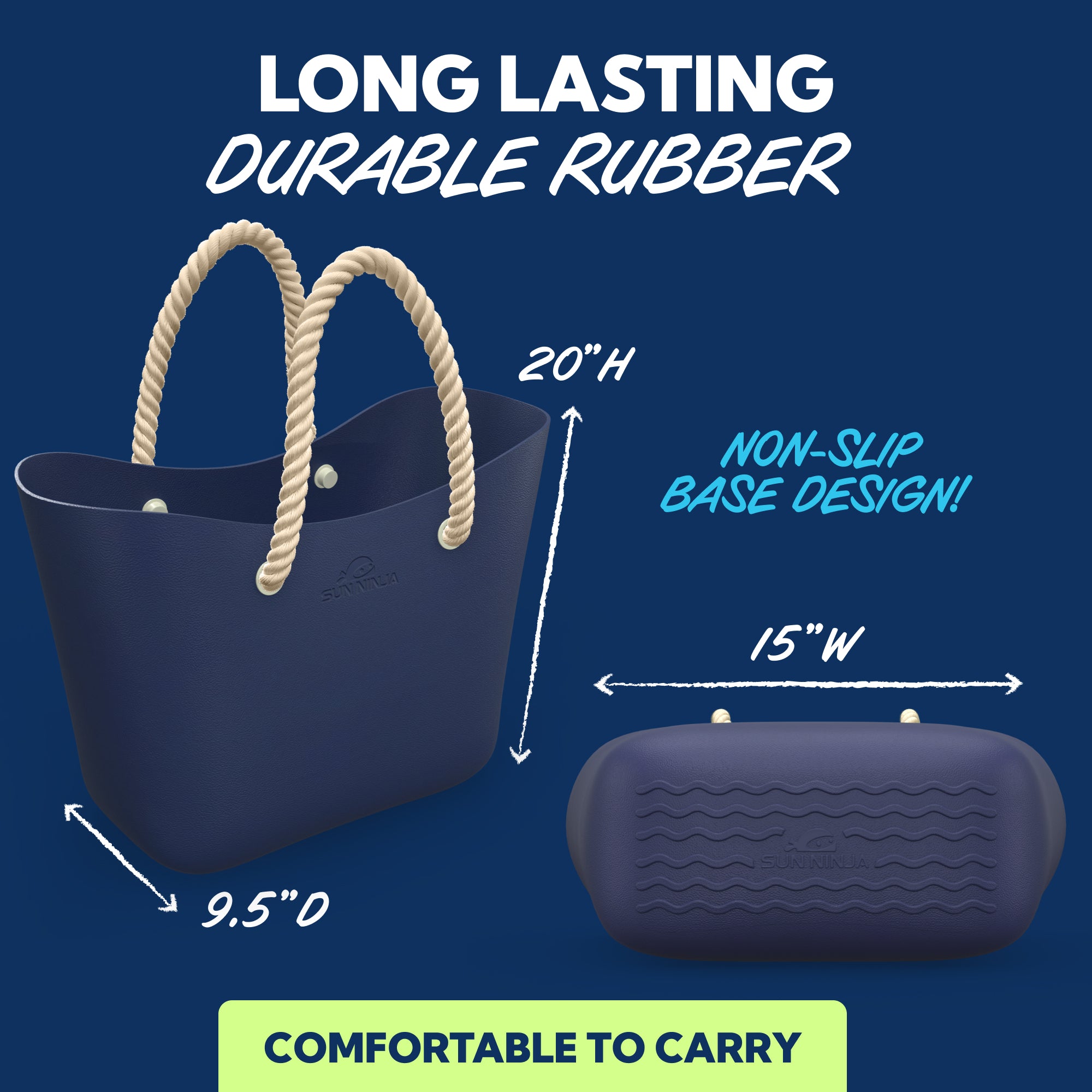 Rubber Tote Bag