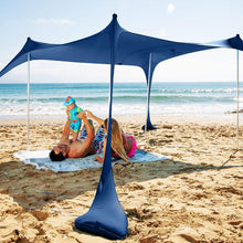 Load image into Gallery viewer, 4 PERSON TENT NAVY BLUE
